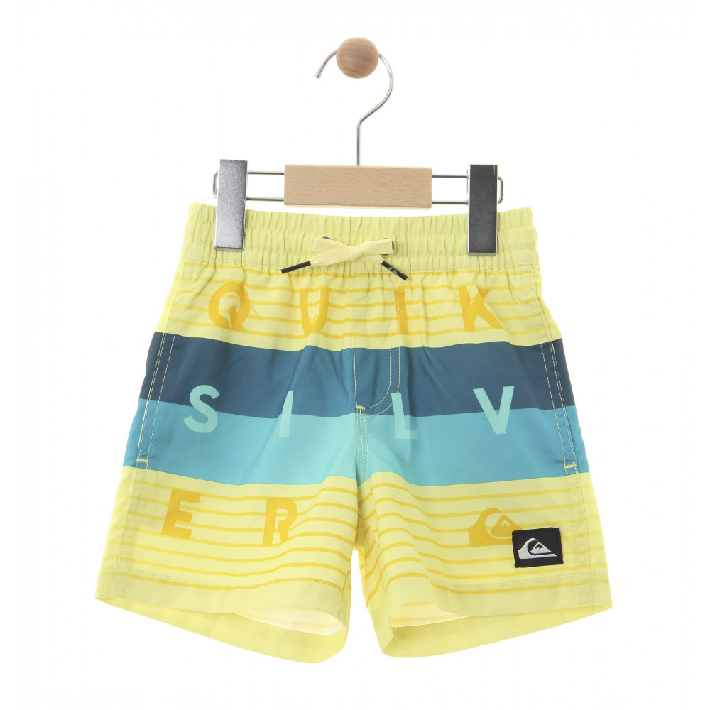 【OUTLET】ボーイズ 100-120cm ボードショーツ 12インチ キッズ WORD BLOCK VOLLEY BOY 12