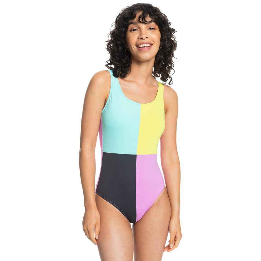 【OUTLET】COLOR BLOCK TANK ONE PIECE