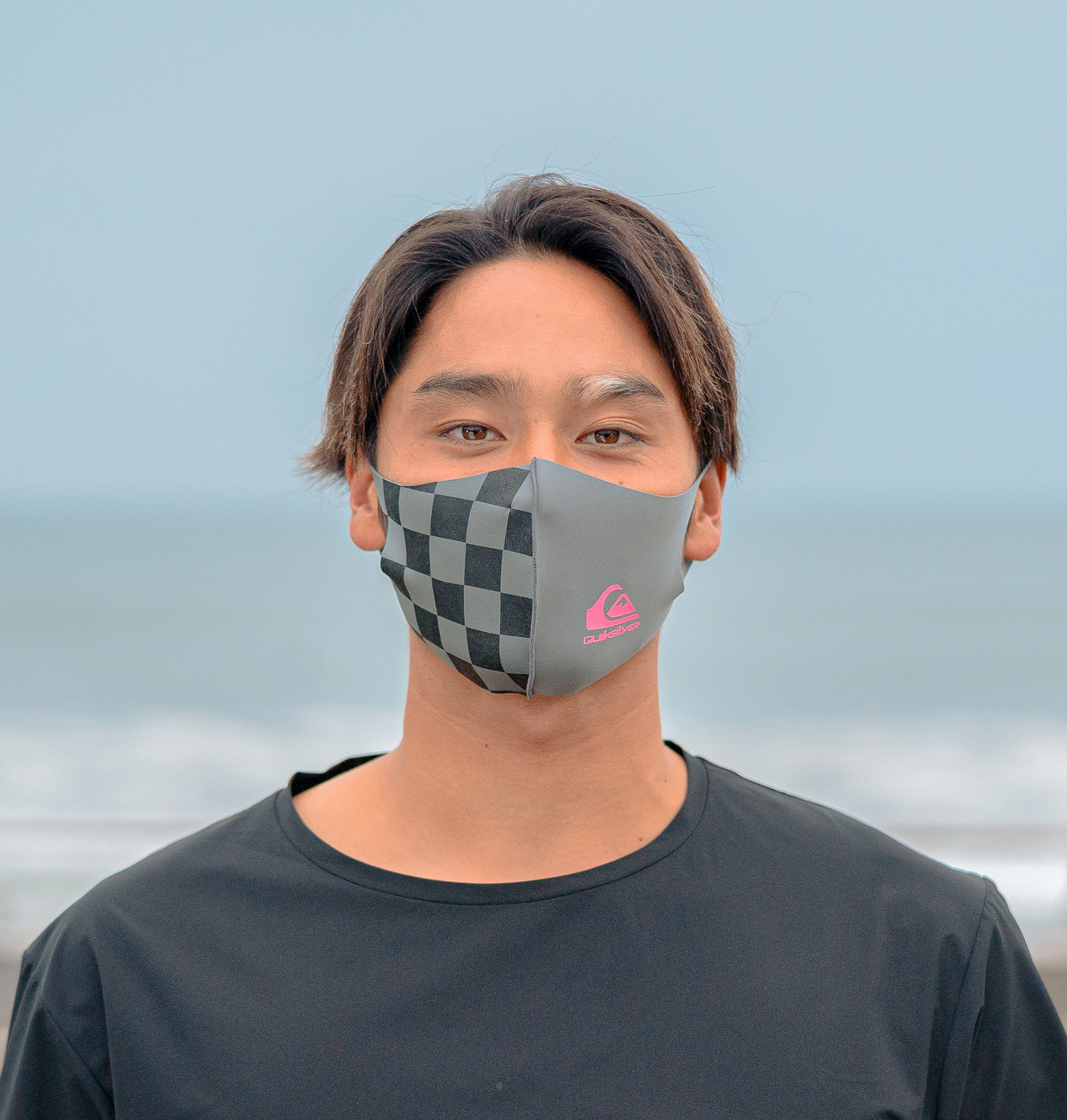 ＜Quiksilver＞ ECHO BEACH MASK マスク 洗えて、繰り返し使えるQUIKSILVERのマスク画像
