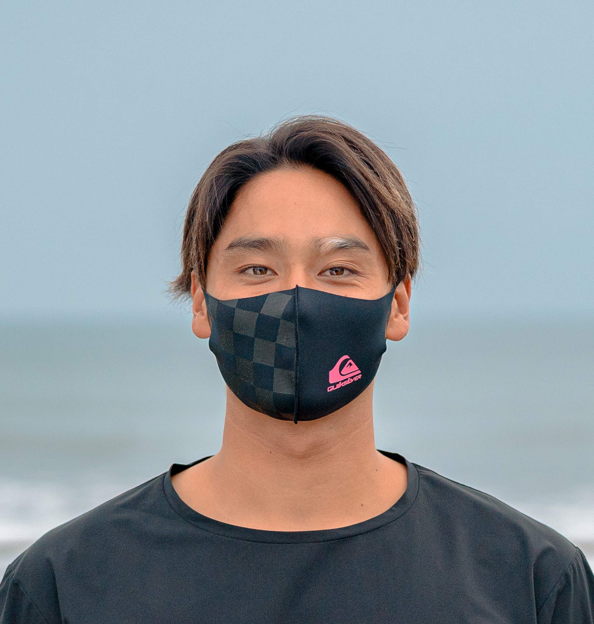 ＜Quiksilver＞ ECHO BEACH MASK マスク 洗えて、繰り返し使えるQUIKSILVERのマスク
