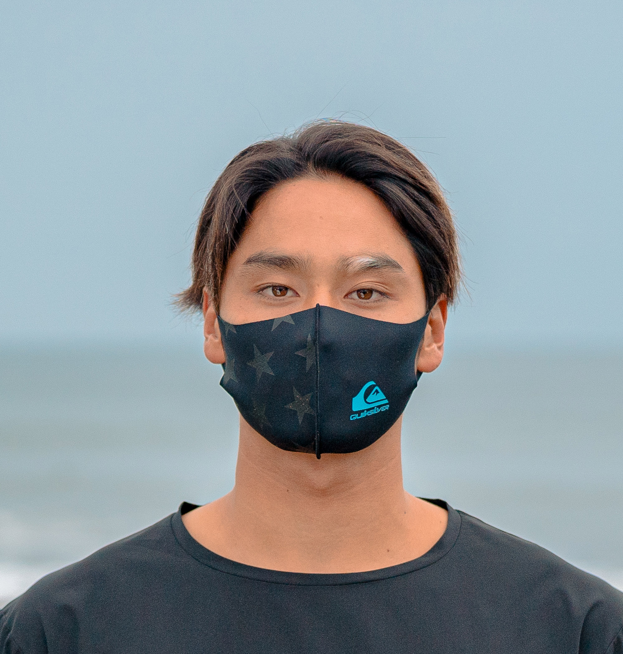 ＜Quiksilver＞ ECHO BEACH MASK マスク 洗えて、繰り返し使えるQUIKSILVERのマスク