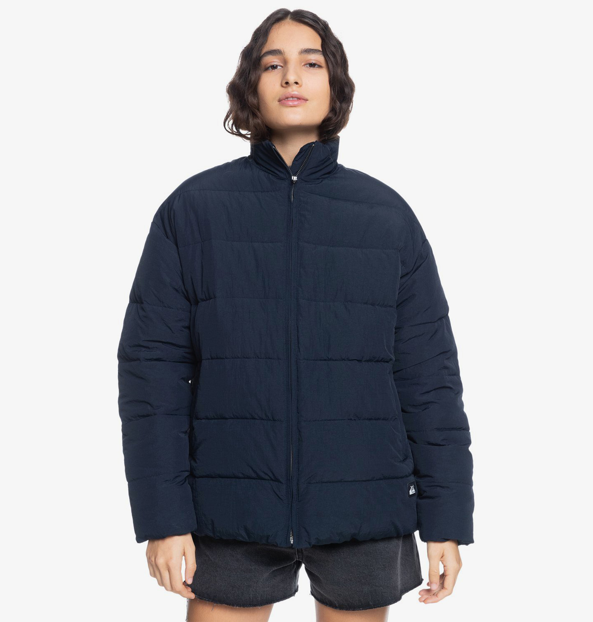 35%OFF！＜Quiksilver＞ STM QUILTED JACKET【送料無料】 柔らかな素材で着心地抜群なダウンジャケットが登場