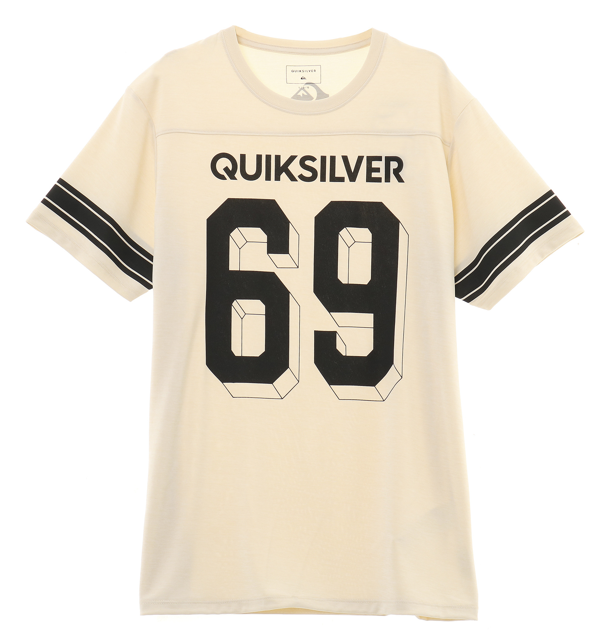 50%OFF！ QP SLEEVE LINE MW SS 丈が長めでゆったりと着ることができるTシャツタイプのラッシュガード