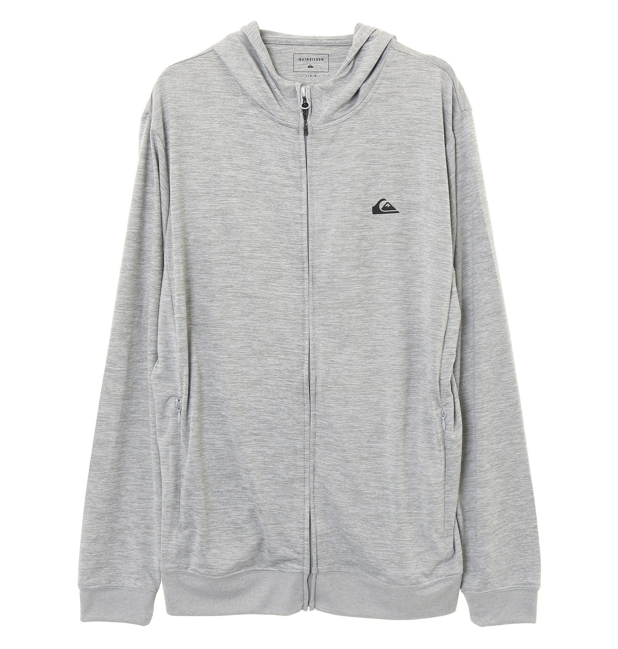 50%OFF！＜Quiksilver＞ QP MW ON CHEST HD 長袖パーカータイプのラッシュガード