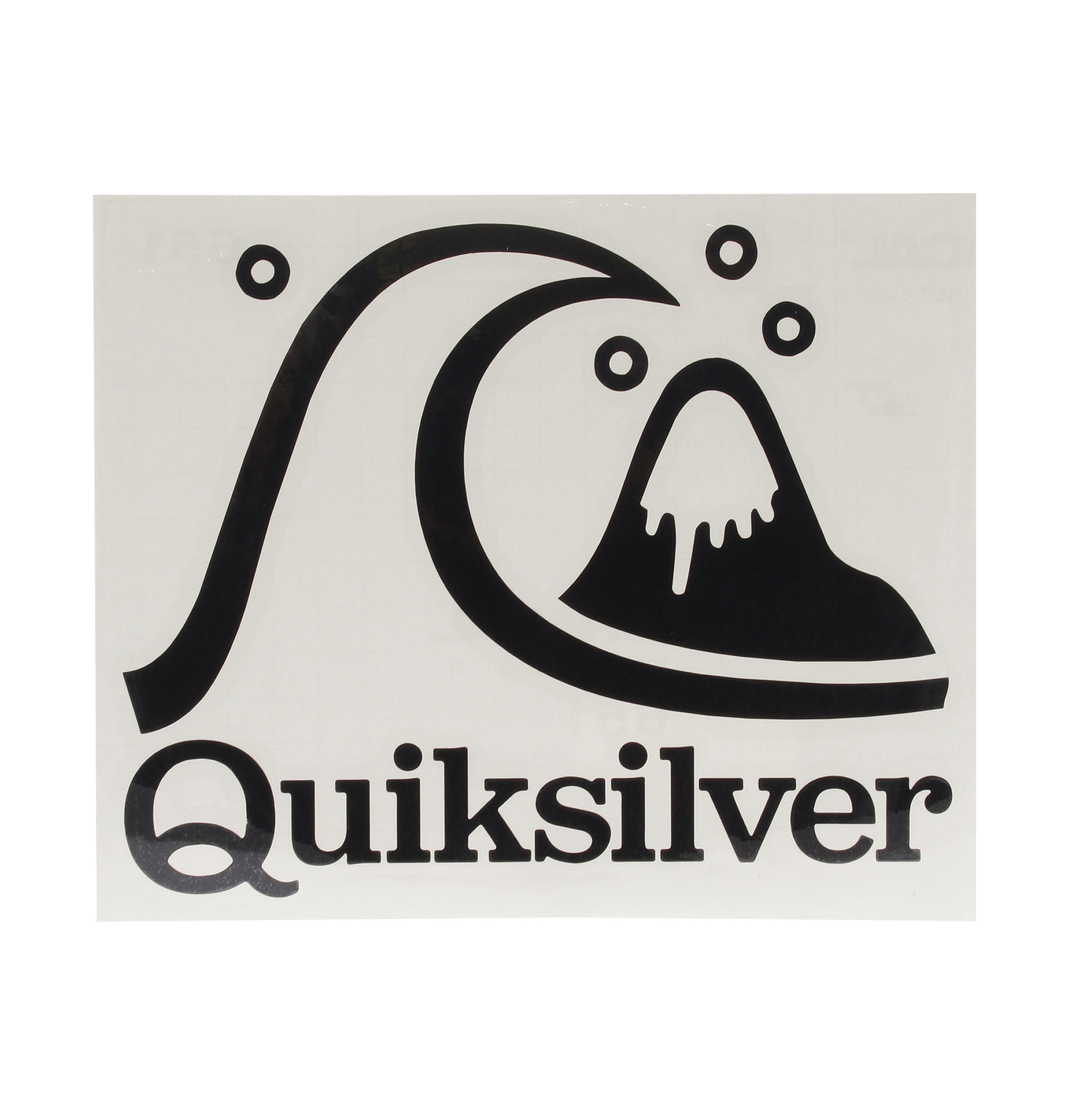 ＜Quiksilver＞ BUBBLE STICKER ブランドアイコンをデザインしたステッカー画像