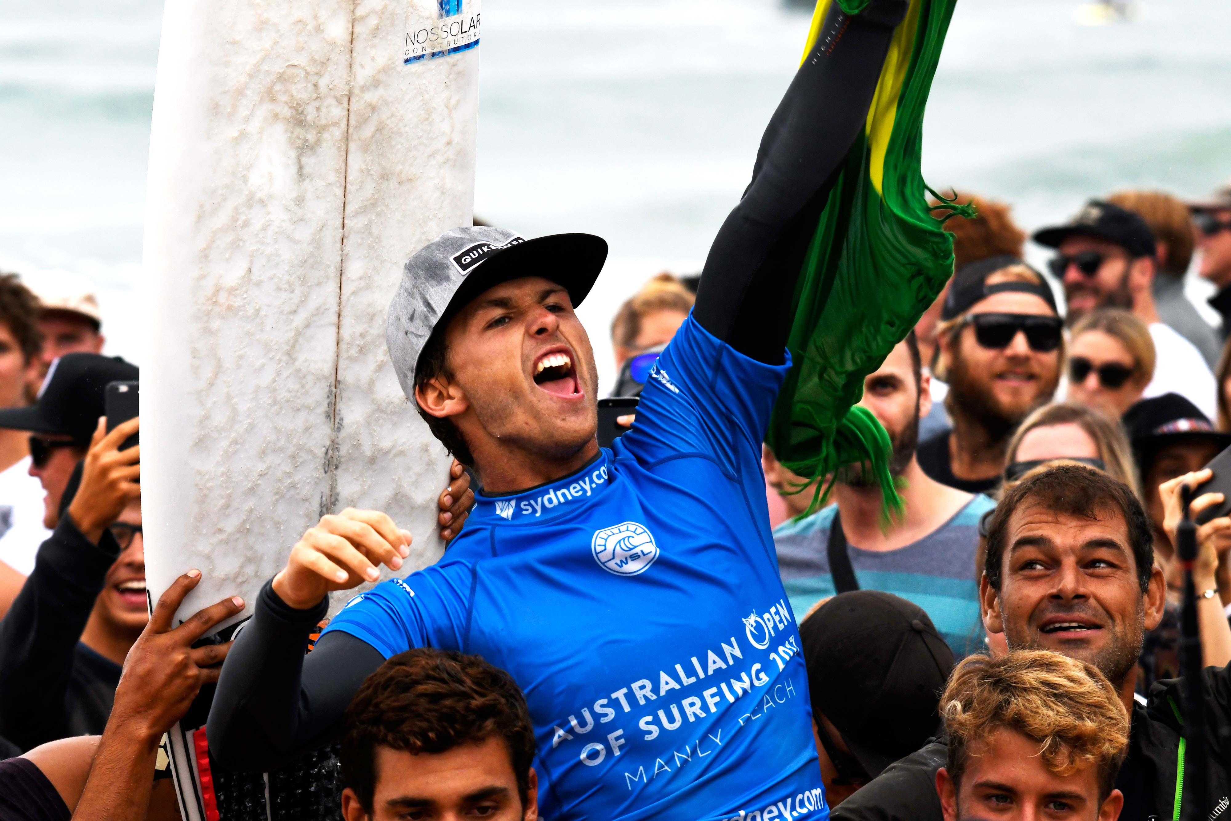 Jesse Mendes Wins The Australian Open Of Surfing 